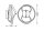 LED Wandleuchte CCT 6000 K Weiß Metall L:38 cm OSRAM