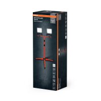 LED Arbeitsleuchte schwenkbar Orange Metall IP65 180 cm