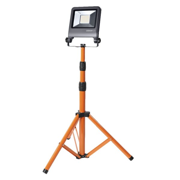 LED Lampe verstellbar flexibel Orange Metall IP65 180cm