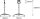 LED Lampe verstellbar flexibel Orange Metall IP65 180cm