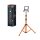 LED Lampe schwenkbar flexibel Orange Metall IP65 175 cm