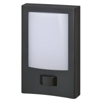LED Wandlampe Sensor Alu 3000 K IP44 B:15 cm OSRAM