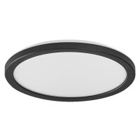 LED Deckenlampe dimmbar Smart+ TW Schwarz &Oslash;23,5cm...