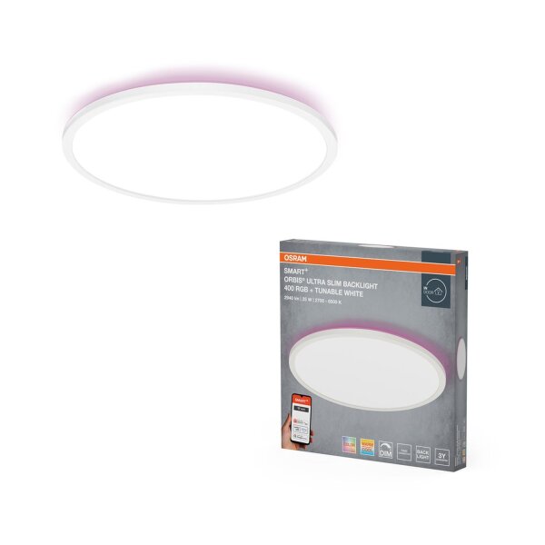 LED Deckenleuchte dimmbar RGB Smart+ TW Weiß OSRAM