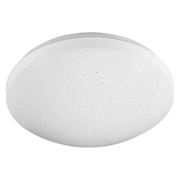 Runde LED Deckenlampe Weiß Metall 3000K B:39cm OSRAM