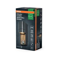 Wandleuchte Sensor Dunkelgrau Aluminium IP65 GU10 OSRAM