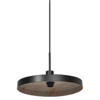 H&auml;ngelampe Holz Metall E27 &Oslash;40 cm modern...