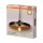 Pendelleuchte Schwarz Stahl Beige E27 rund Ø40 cm OSRAM