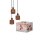 Pendelleuchte 3-flammig Ton E27 L:32,5 cm OSRAM
