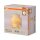 Pendelleuchte Weiß Bast Beige E27 Ø35 cm OSRAM