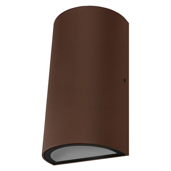 LED Wandleuchte Up Down Alu 3000 K IP54 H:16 cm OSRAM