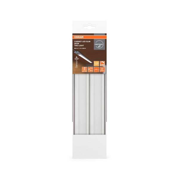 LED Unterbauleuchte Weiß dimmbar L:30 cm 3000 K OSRAM