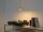 LED Hängelampe verstellbar Beige Metall 3000 K OSRAM