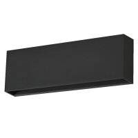 LED Wandleuchte Metall 3000 K IP65 B:24 cm OSRAM