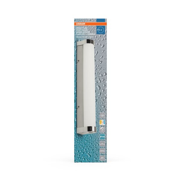 LED Wandleuchte dimmbar CCT 3000-4000K Alu IP44 OSRAM
