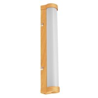 LED Wandleuchte dimmbar CCT Metall Holz 3000-4000K IP44