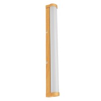 LED Wandleuchte Holz Alu 3000-4000K dimmbar CCT IP44