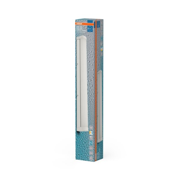 LED Wandlampe dimmbar CCT Weiß Metall IP44 L:60cm OSRAM