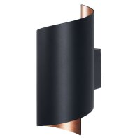 LED Wandleuchte dimmbar Smart+ TW Schwarz Alu OSRAM