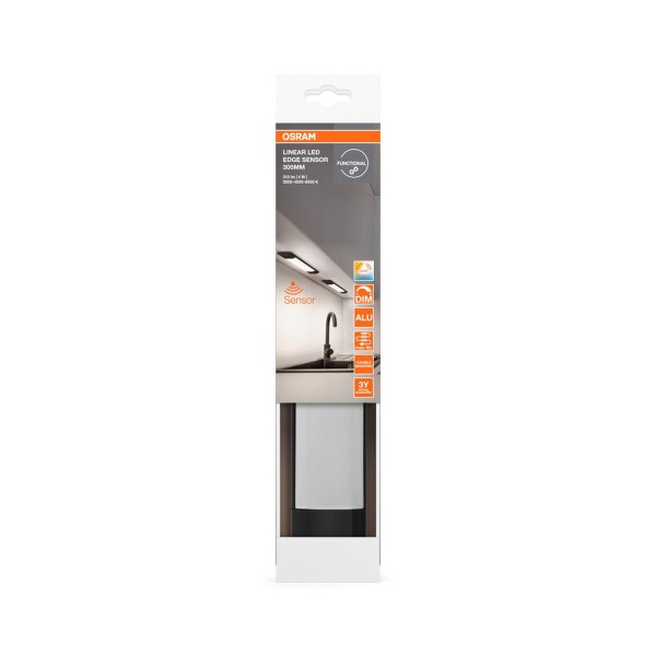 LED Leuchte Sensor Click-DIM CCT Schwarz Alu OSRAM