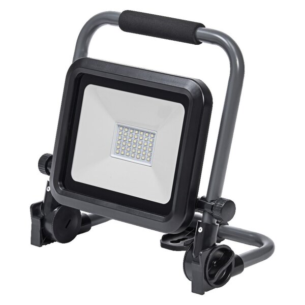 LED Strahler schwenkbar Schwarz Alu 6500K IP54 OSRAM