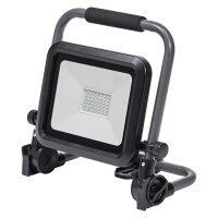 LED Strahler schwenkbar Schwarz Alu 6500K IP54 OSRAM