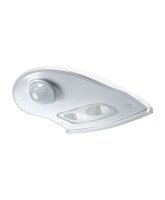 LED Wandlampe Sensor Weiß Metall 4000 K IP54 OSRAM