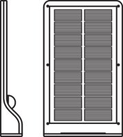 LED Solar Wandleuchte Sensor Silber 4000 K IP44 OSRAM
