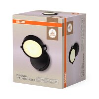 LED Wandlampe schwenkbar Stahl 3000 K B:15 cm OSRAM