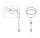 LED Wandlampe schwenkbar Stahl 3000 K B:15 cm OSRAM