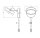 LED Wandlampe schwenkbar Stahl 3000 K B:15 cm OSRAM