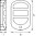 LED Wandleuchte Sensor Dunkelgrau 3000 K IP44 OSRAM