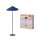 Stehleuchte Schwarz Filz Blau E14 H:131,5 cm OSRAM