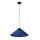 Pendelleuchte verstellbar Blau Filz E14 Ø50 cm OSRAM