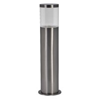 Pollerleuchte Edelstahl IP44 E27 H:49 cm modern OSRAM