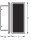 LED Wandlampe Dunkelgrau Alu 3000 K IP54 H:20 cm OSRAM