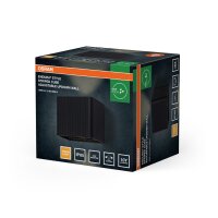 LED Wandlampe Dunkelgrau Alu 3000 K IP65 B:8,5 cm OSRAM