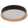 LED Deckenlampe Click-DIM Schwarz Metall 3000K OSRAM