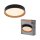LED Deckenlampe Click-DIM Schwarz Metall 3000K OSRAM