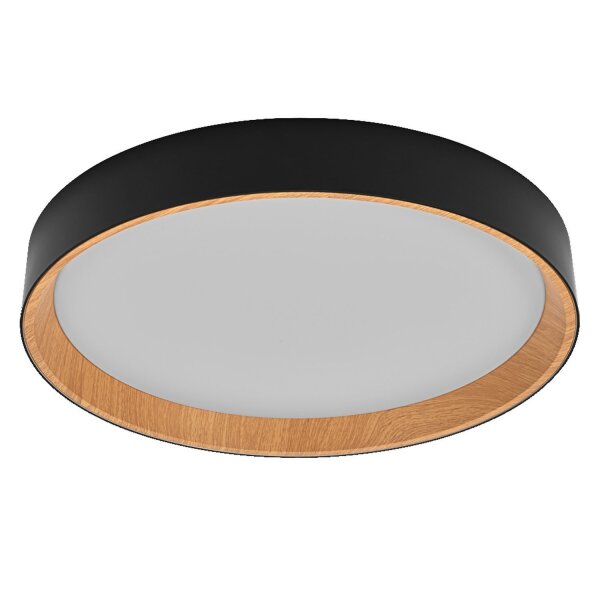 LED Deckenleuchte Click-DIM Schwarz 3000 K Ø49cm OSRAM