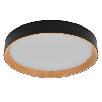 LED Deckenleuchte Click-DIM Schwarz 3000 K &Oslash;49cm...