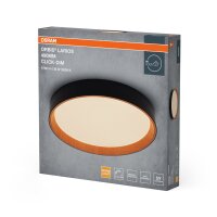 LED Deckenleuchte Click-DIM Schwarz 3000 K Ø49cm...