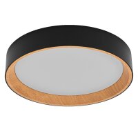 LED Deckenleuchte Click-DIM Schwarz 3000 K &Oslash;39cm...