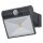 LED Akku Wandspot Metall Sensor schwenkbar 3000K IP44