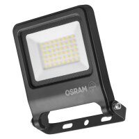 LED Au&szlig;enstrahler 3000K Aluminium Dunkelgrau IP65...