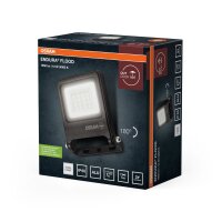 LED Außenstrahler 4000K Dunkelgrau Glas Alu IP65 OSRAM