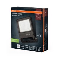 LED Außenstrahler Alu Glas 4000K IP65 B:17,2cm OSRAM