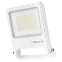 LED Außenstrahler Weiß Alu Glas 3000K IP65...