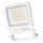 LED Außenstrahler Weiß Alu Glas 3000K IP65 B:17,2 cm