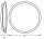 LED Deckenleuchte Sensor Weiß Metall 3000K B:23cm OSRAM